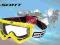 SCOTT GOGLE MX-model 89XI -antyfog- yellow-TANIO