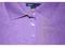 GAP T-SHIRT POLO Z SERDUSZKIEM FIOLET S 6-7 LAT