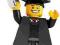 LEGO MINIFIGURES SERIA 5 GRADUATE ABSOLWENT NOWA