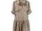 ZARA+ GIRLS SUKIENKA KHAKI ROZKLOSZOWANA 11-12 152