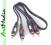 kabel 2 RCA - 2RCA CHINCH VITALCO - 0,5 m