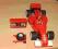 LEGO RACERS 8673 FERRARI F1 Fuel Stop + 2 szafki
