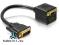 Adapter DVI-D 24+1 - DVI-D 24+1 oraz HDMI 65057