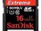 SANDISK Extreme SDHC 16GB UHS-I 80 MB/s