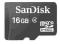 SANDISK microSDHC 16GB