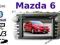 MULTIKOMBAJN GPS TV USB DVD DIVX DVB-T Mazda 6