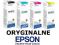 4 ORYGINALNE TUSZE EPSON T6641 T6642 T6643 T6644