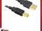 Kabel InLine USB 2.0 A-B 5m - pozłacane styki - cz