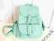 JAPAN STYLE SKÓRZANY PLECAK SZKOŁA STUDIA WYCIECZK