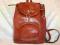 ŚLICZNY WŁOSKI SKÓRZANY PLECACZEK