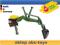 Rolly Toys Koparka do traktora John Deere