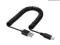 Kabel USB microusb 1,6m długi spiralny czarny