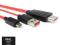 QOLTEC Adapter MHL, Micro USB 5 PIN/ HDMI, 2m