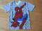 SPIDERMAN KOSZULKA, T-SHIRT, SZARA 110CM