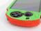 Silikonowy pokrowiec na PS Vita pomarańcz-zielony