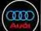 2 PROJEKTORY LED LOGO AUDI 10 GRATIS MOCNE LEDY