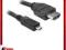 KABEL HDMI-HDMI MICRO V1.4 HIGH SPEED ETHERNET1M (
