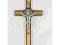Krzyż wiszący Św. Benedykt - drewno oliwne, Bielsk