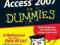 ACCESS 2007 FOR DUMMIES Fuller, Cook