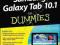 SAMSUNG GALAXY TAB 10.1 FOR DUMMIES Dan Gookin