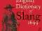 THE FIRST ENGLISH DICTIONARY OF SLANG 1699 Library