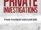 INTRODUCTION TO CONDUCTING PRIVATE INVESTIGATIONS