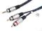 Kabel JACK 3.5 - 2xRCA (CINCH) VITALCO 5.0m