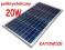 BATERIA PANEL SŁONECZNY 20W 12V SOLAR SOLARNY POLI