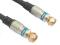 Kabel antenowy RF wtyk F - wtyk F HQ VITALCO 1.5m
