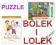 Bolek i Lolek Urodziny + Puzzle 30 elementów HIT