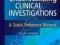 UNDERSTANDING CLINICAL INVESTIGATIONS