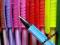 Długopisy kolorowe zestaw komplet 10 kol Penmate