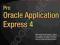 PRO ORACLE APPLICATION EXPRESS 4 Fox, Spendolini