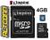 KINGSTON KARTA PAMIĘCI MICRO SD SDHC 4GB ADAPTER