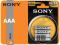 `4 baterie Sony R03 AAA 1,5V