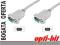 Kabel Digitus PREMIUM szeregowy null-modem 18m 15