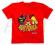 Angry Birds T-SHIRT koszulka czerwona 116 bawełna