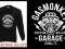 KOLOROWE BLUZY UNISEX Gas Monkey Garage WZORY