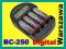 ŁADOWARKA  4 kanały BC-250 +4xAA 2100mAh *W-WA*
