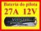 Bateria 27A 12 Vipow Alkal do pilota samochodowego