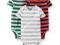 CARTERS Carter's 3-PAK BODY KROTKI REKAW 24m *92*