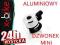 DZWONEK ALUMINIOWY MINI DO ROWERU SREBRNY