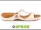 CROCS Cleo III Gold e-sportowe KLAPKI ROZMIARY