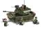 Klocki Sluban Army Czołg z załogą - M38-B6500