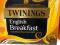 Angielska herbata Twinings English Breakfast 100t