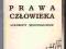 PRAWA CZŁOWIEKA DOKUMENTY MIĘDZYNARODOWE