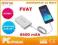 Zewnętrzna ładowarka, bateria PowerBank 6600mAh