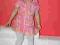 Tunika sukienka w kratkę roz.74 cm..9 miesięcy
