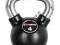 Hantla gumowana żeliwna chrom 4kg KETTLEBELL