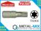 BIT TORX T20 T25 T30 25mm BITY WKRĘTY CIESIELSKIE